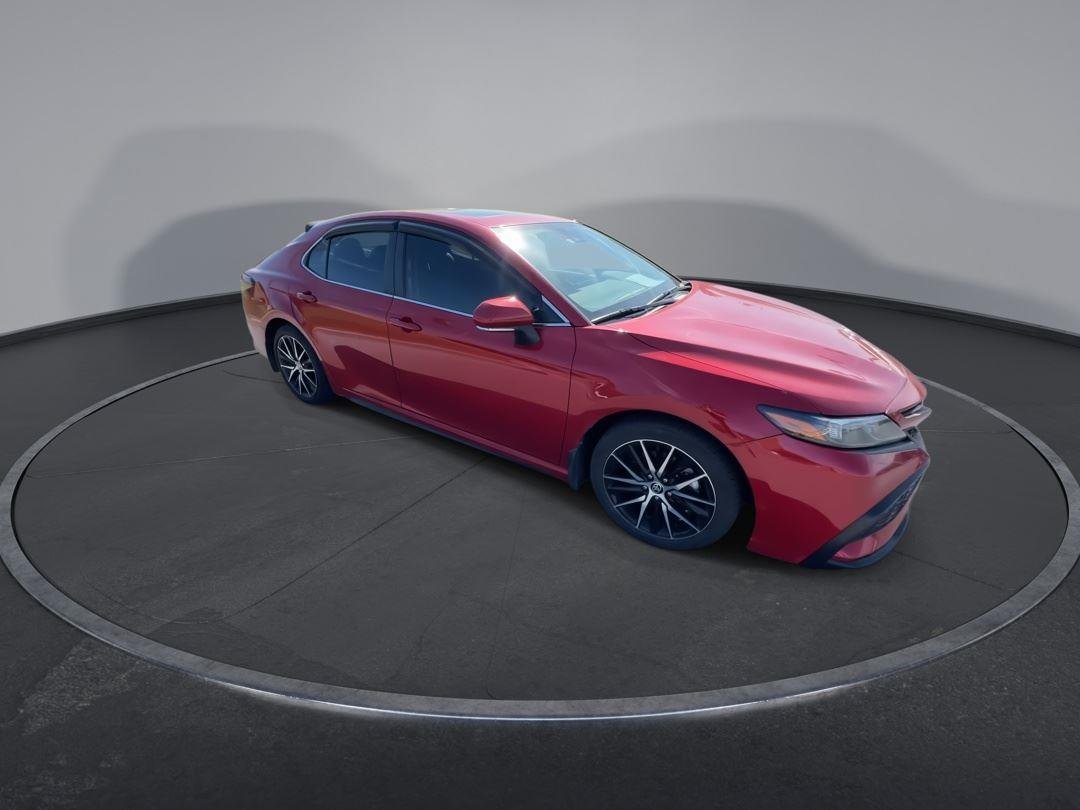 Used 2022 Supersonic Red Toyota SE image 2