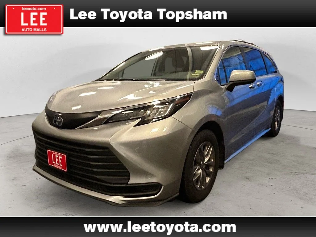 Used 2023 Celestial Silver Metallic Toyota LE image 1