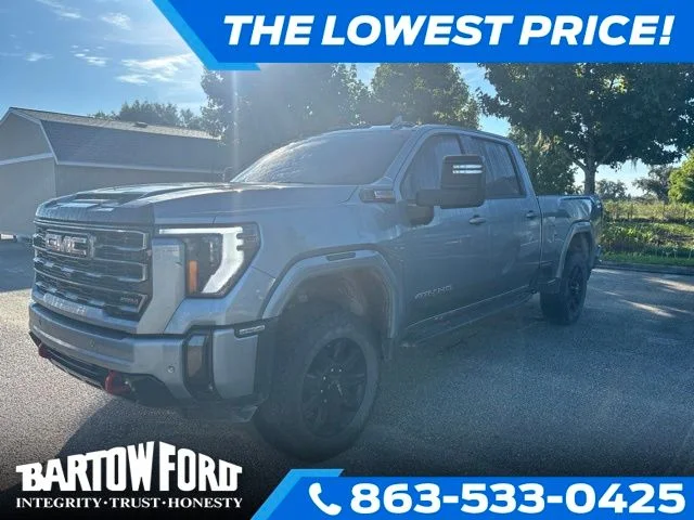 Used 2024 Silver GMC AT4 image 1