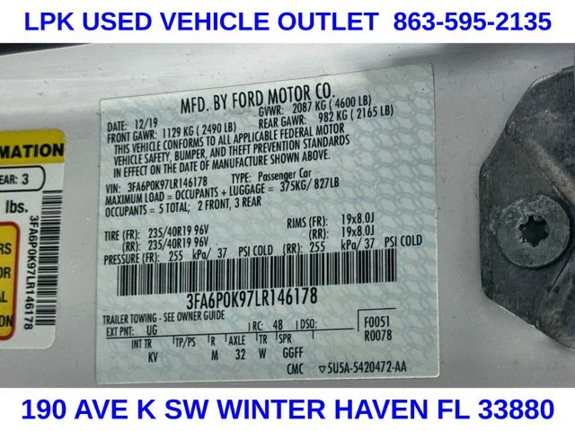 Used 2020 White Ford Titanium image 29