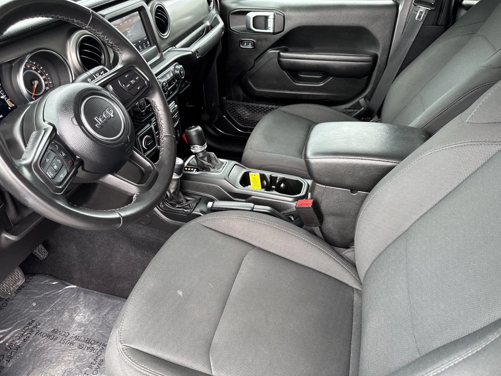 Used 2021 Granite Crystal Metallic Clearcoat Jeep Sport S image 10