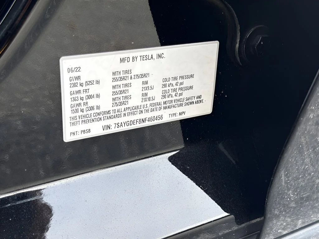 Used 2022 Black Tesla Performance image 29