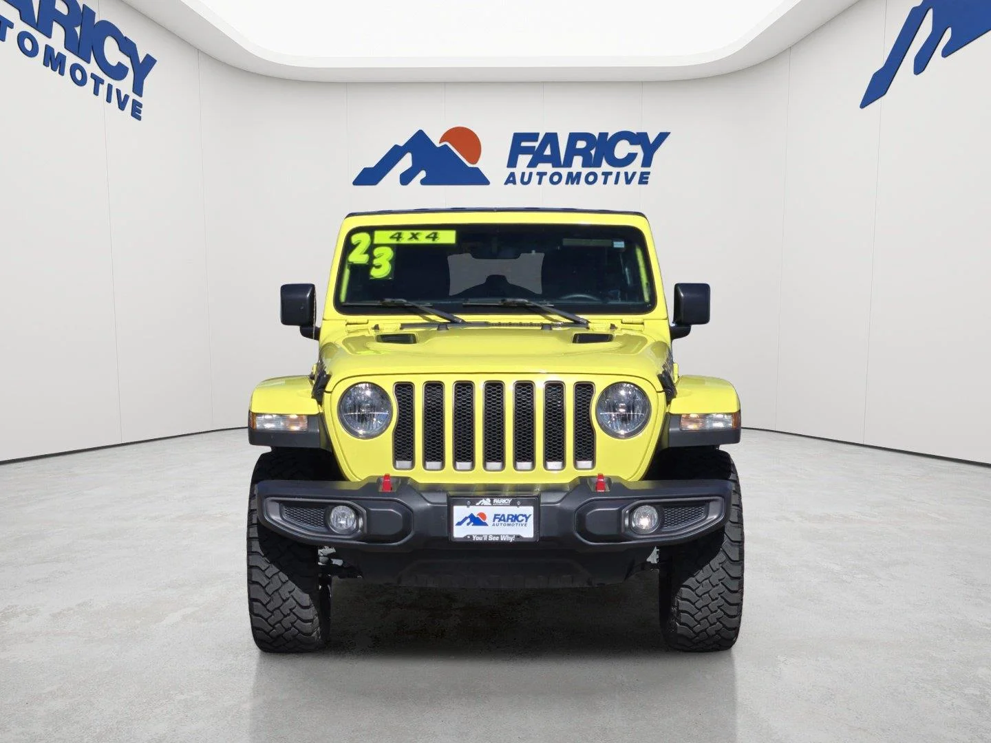 Used 2023 High Velocity Clearcoat Jeep Rubicon image 2