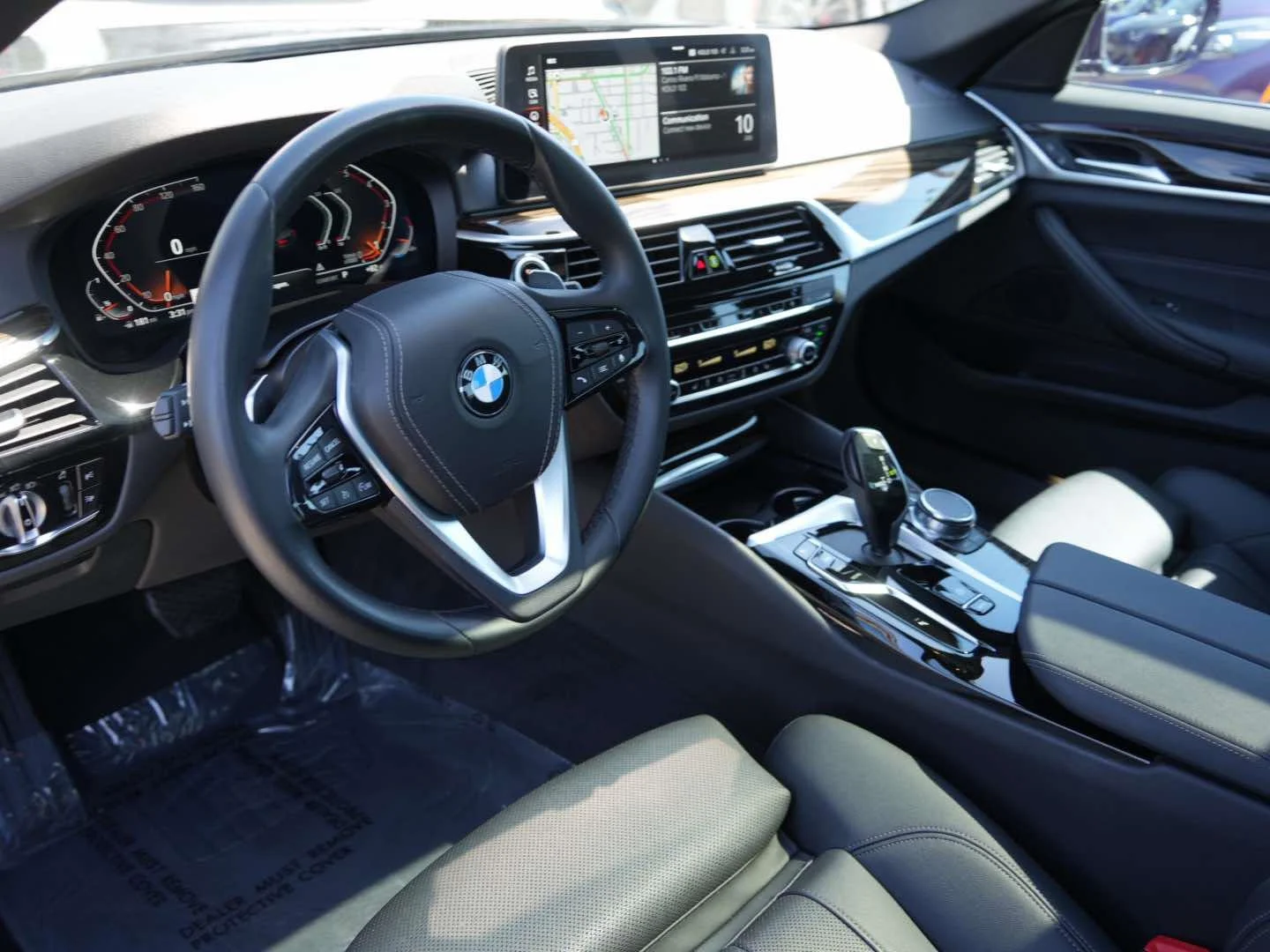Used 2023 Jet Black BMW 530i Sedan image 12