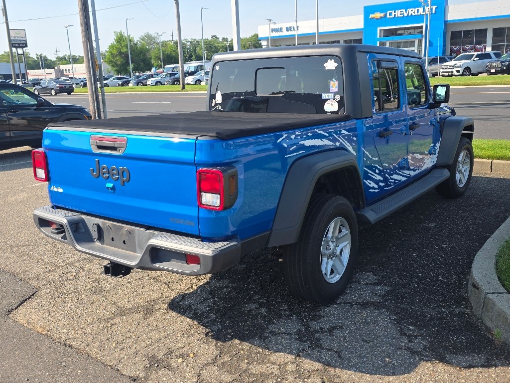 Used 2020 Hydro Blue Pearlcoat Jeep Sport image 3