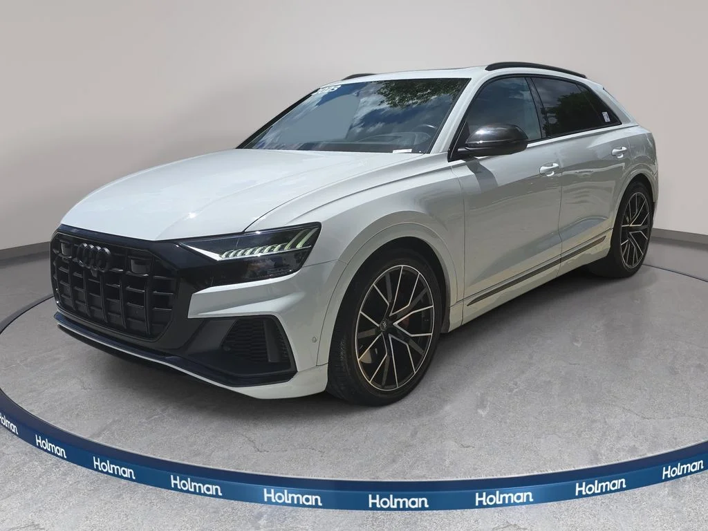Used 2023 White Audi 4.0T Prestige image 1