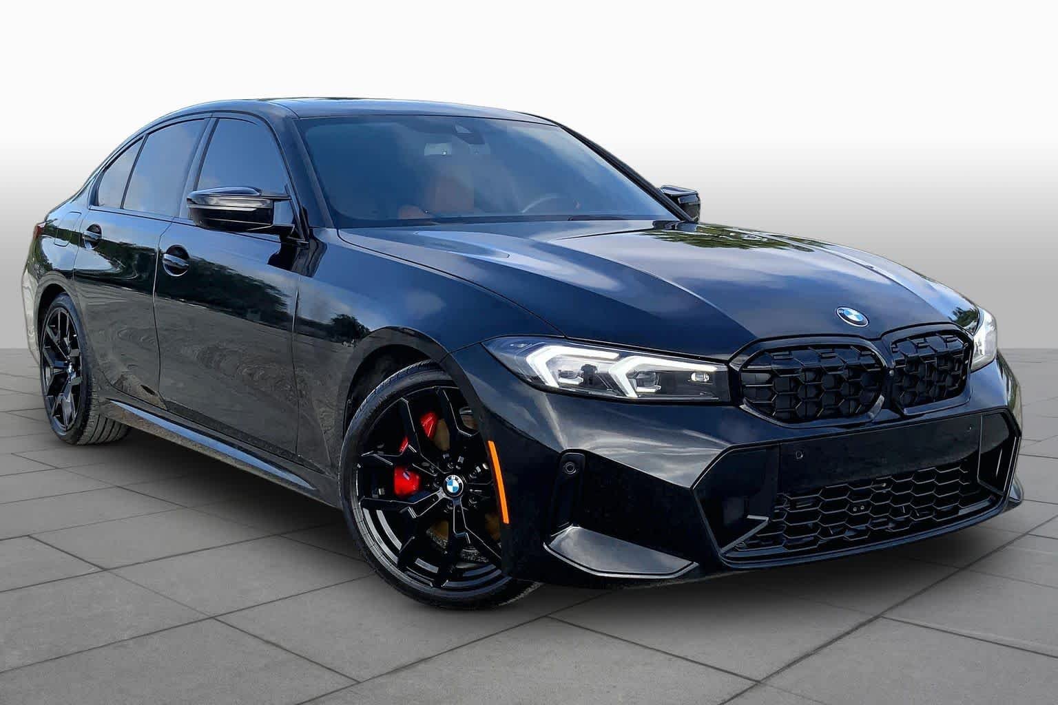 Used 2025 Black Sapphire Metallic BMW M340i image 3