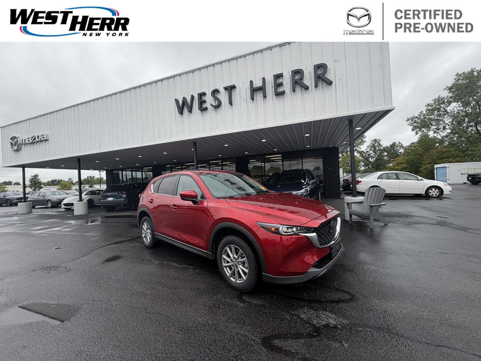 Certified Used 2022 Soul Red Crystal Metallic Mazda 2.5 S Preferred Package image 1