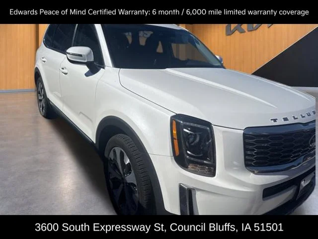 Used 2020 White Kia EX image 2