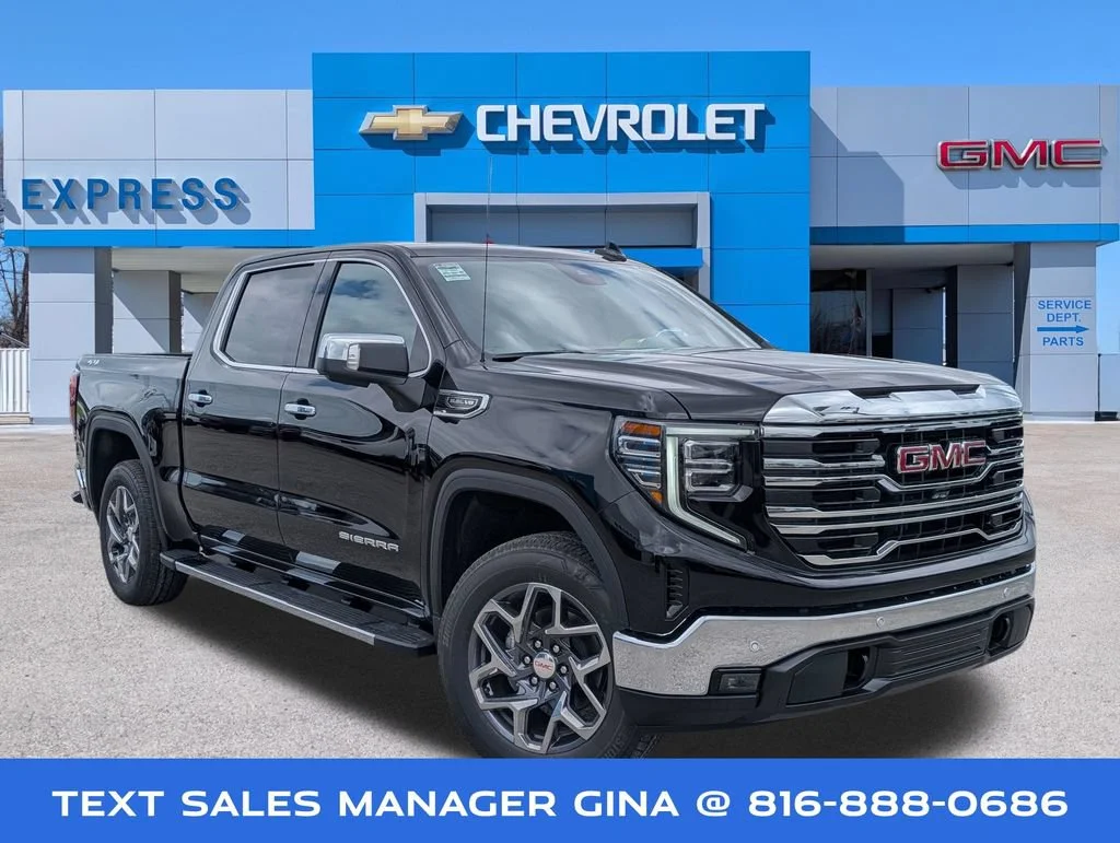New 2026 Onyx Black GMC SLT image 1
