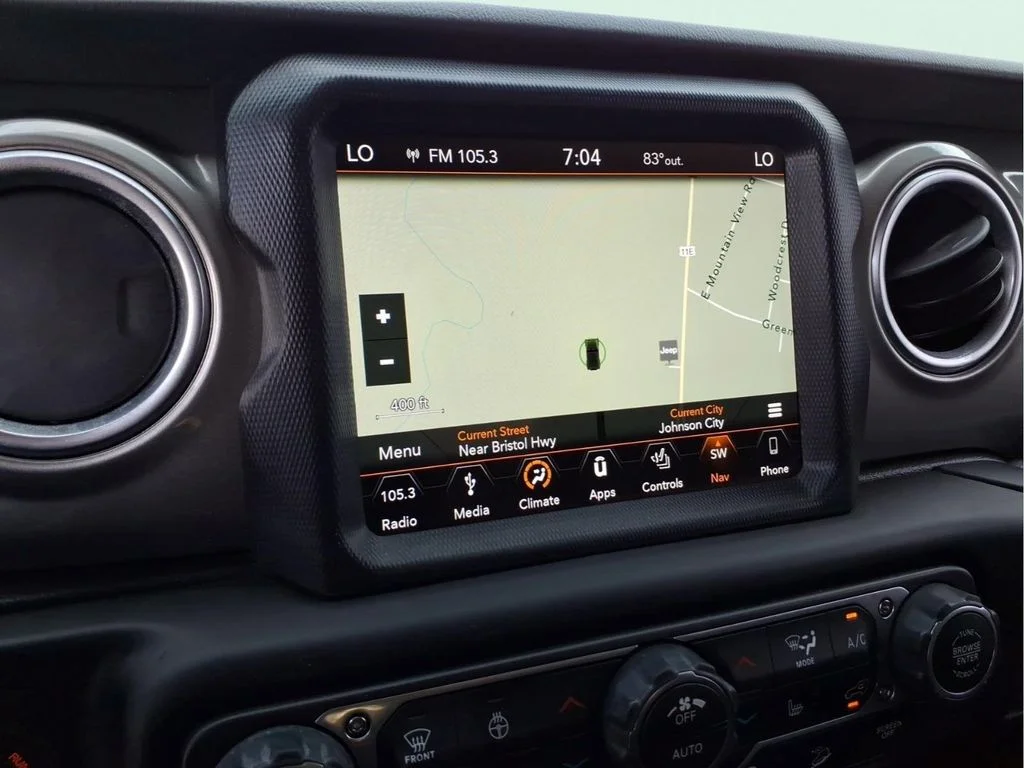 Used 2018 Orange Jeep Unlimited Sahara image 21