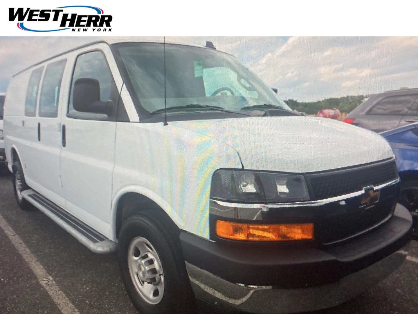 Used 2025 Summit White Chevrolet Cargo Van image 1
