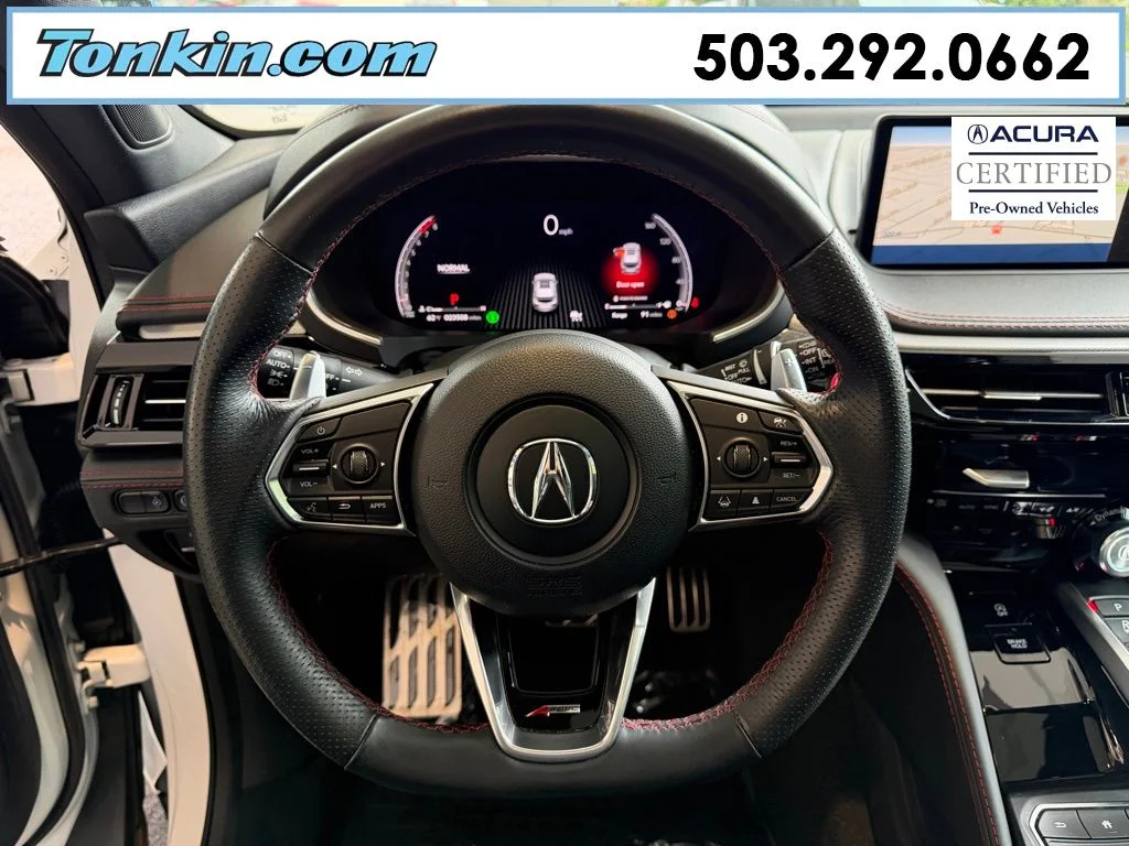 Certified Used 2023 Platinum White Pearl Acura SH-AWD with A-Spec Package image 21