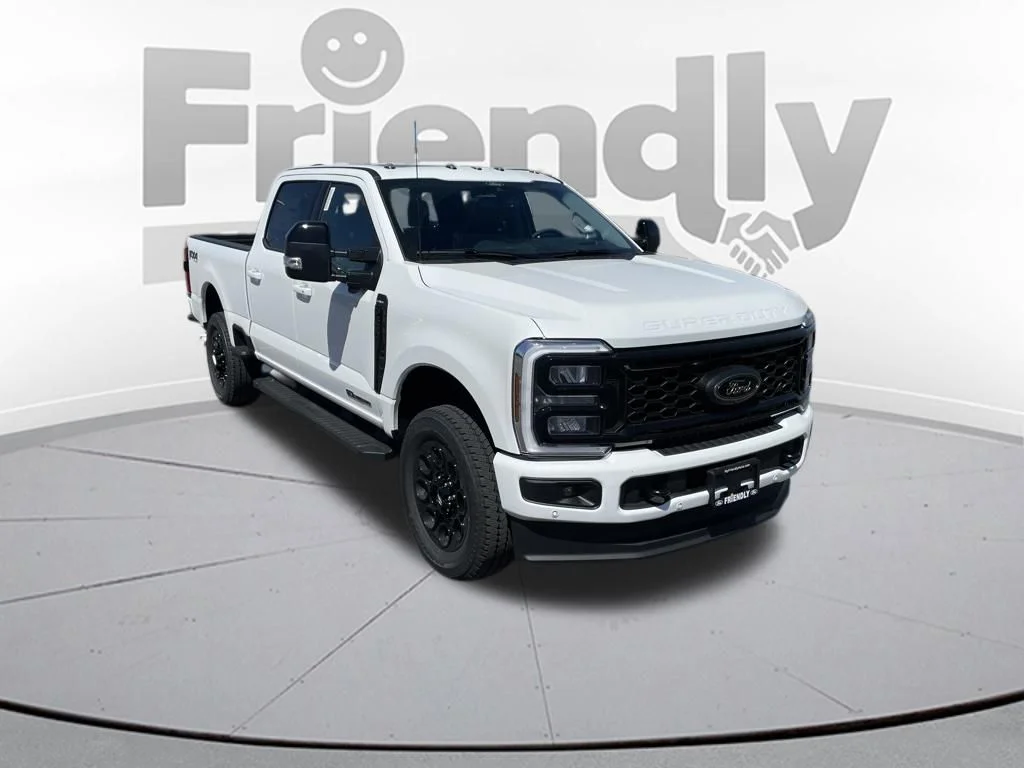 New 2026 Star White Metallic Tri-Coat Ford F-350® Lariat® image 3