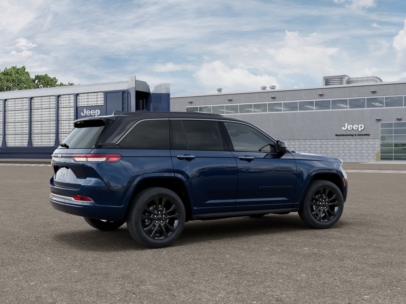 New 2026 Fathom Blue Pearl-Coat Exterior Paint Jeep Limited image 2