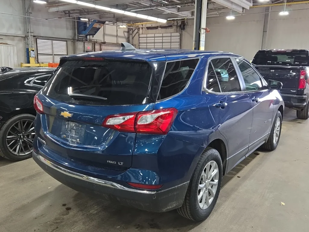 Certified Used 2021 Blue Chevrolet LT image 8