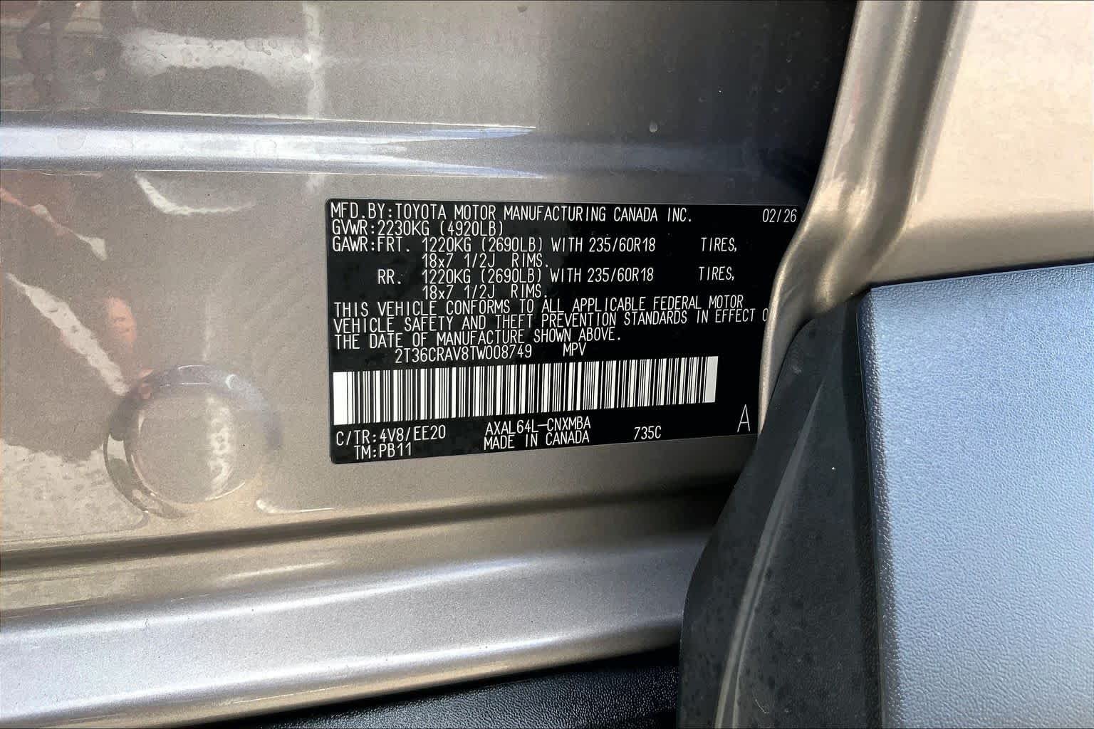 Certified Used 2026 Meteor Shower Toyota XLE Premium image 36