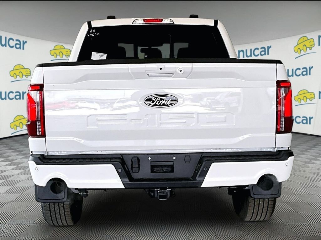 New 2026 Star White Metallic Tri-Coat Ford Lariat image 6