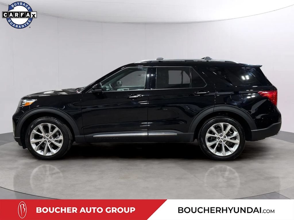 Used 2021 Black Metallic Ford Platinum image 6