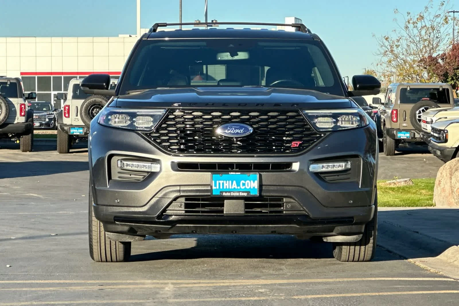 Used 2020 Magnetic Metallic Ford ST image 10