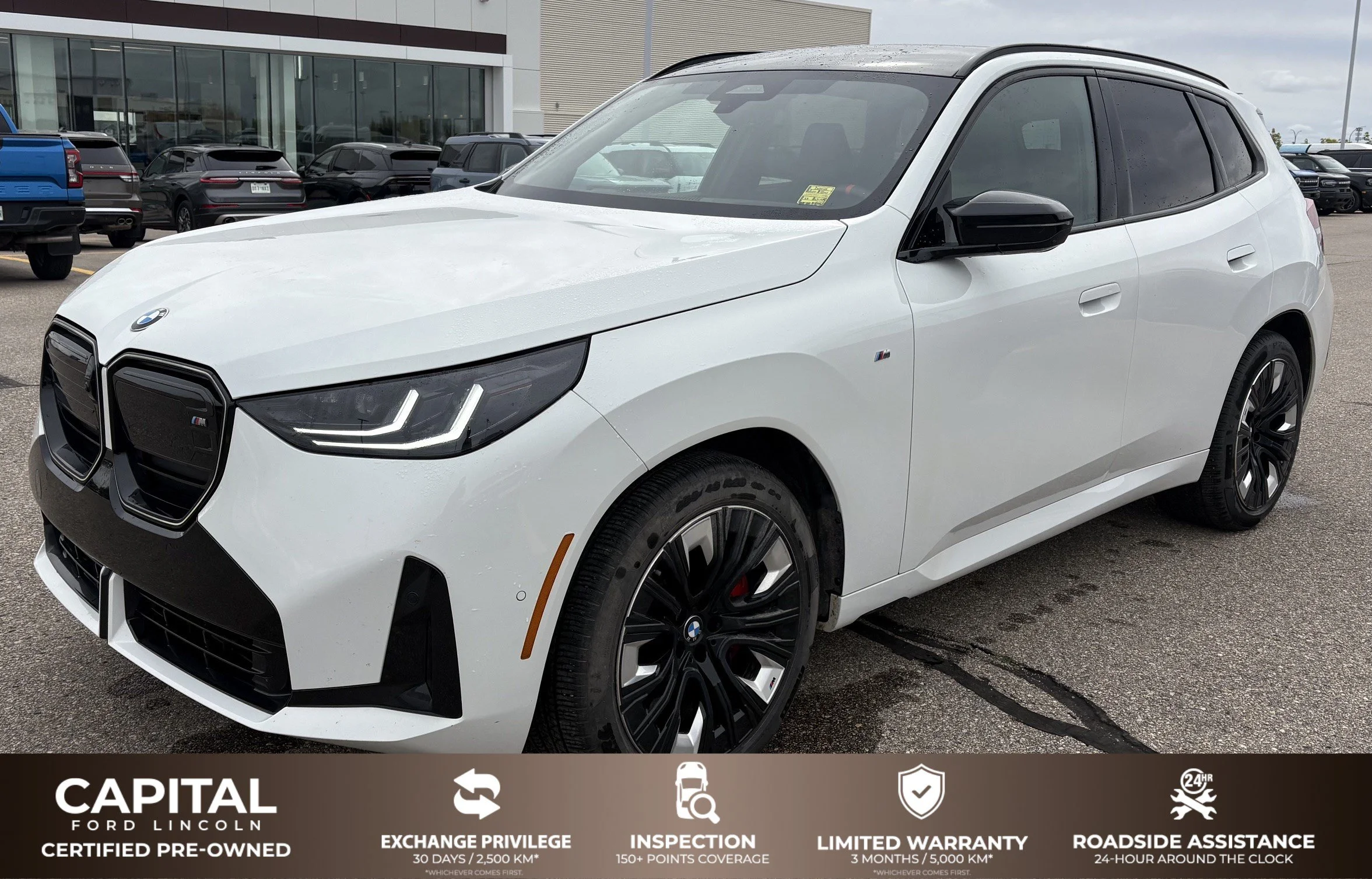 Used 2025 White BMW M50 XDRIVE LOCAL TRADE image 1