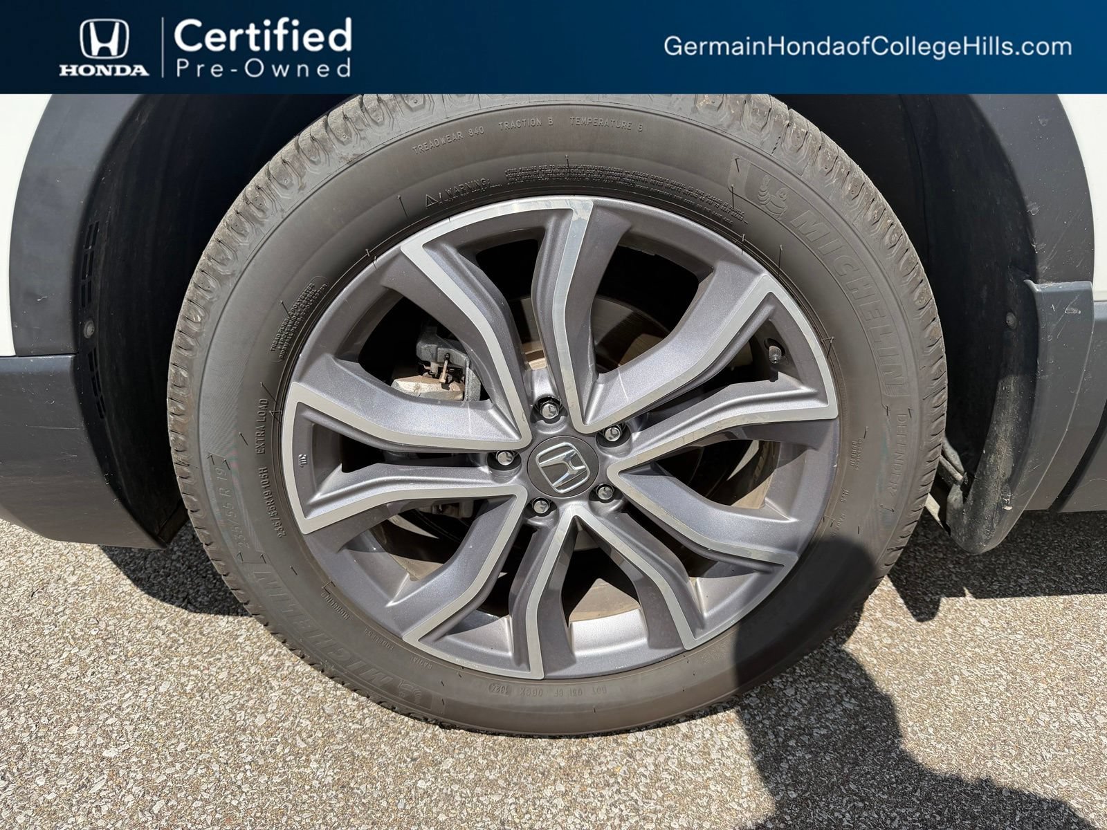 Certified Used 2021 Platinum White Pearl Honda AWD TOURING image 41