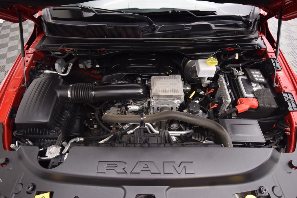 Used 2022 Flame Red Clearcoat RAM Laramie image 28