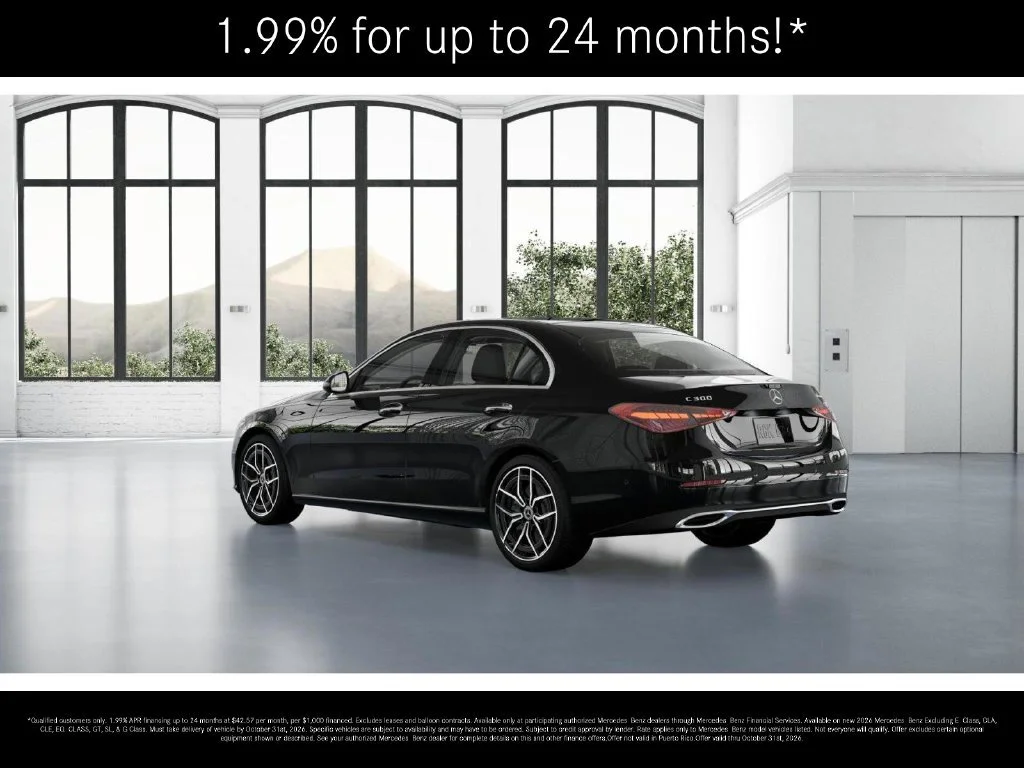 New 2026 Black Mercedes-Benz C 300 image 71
