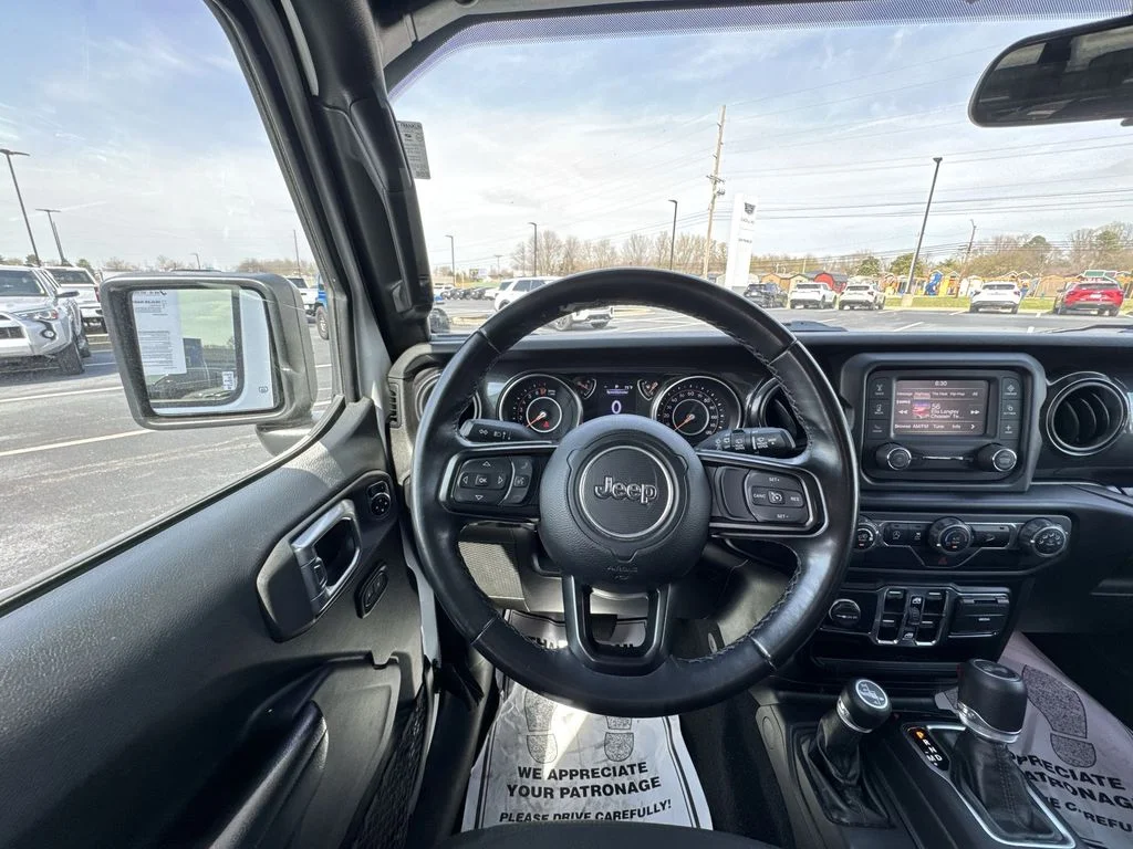 Used 2020 White Jeep Unlimited Sport Altitude image 14