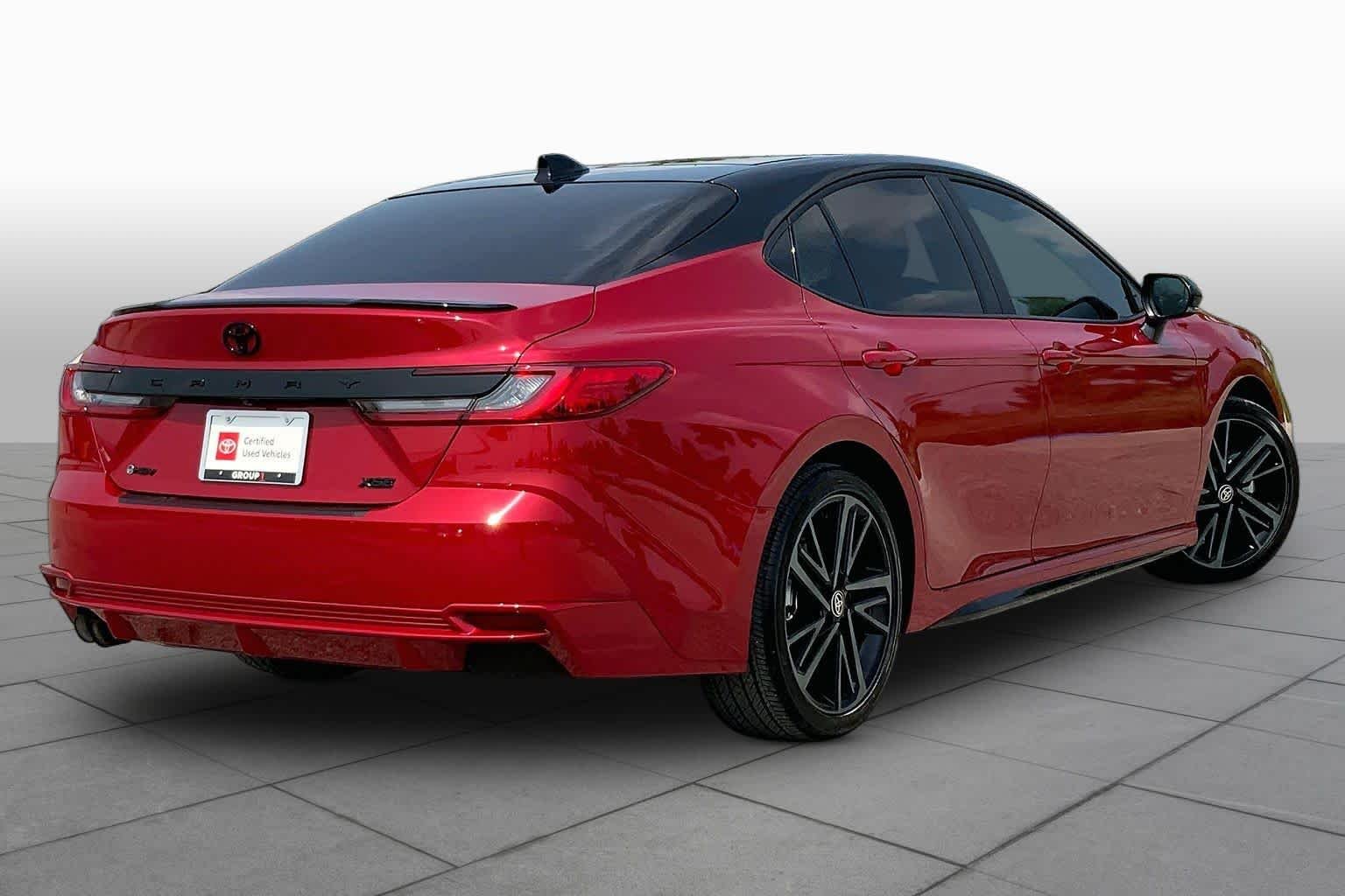 Used 2026 Supersonic Red w/Midnight Black Metallic Roof Toyota XSE image 13
