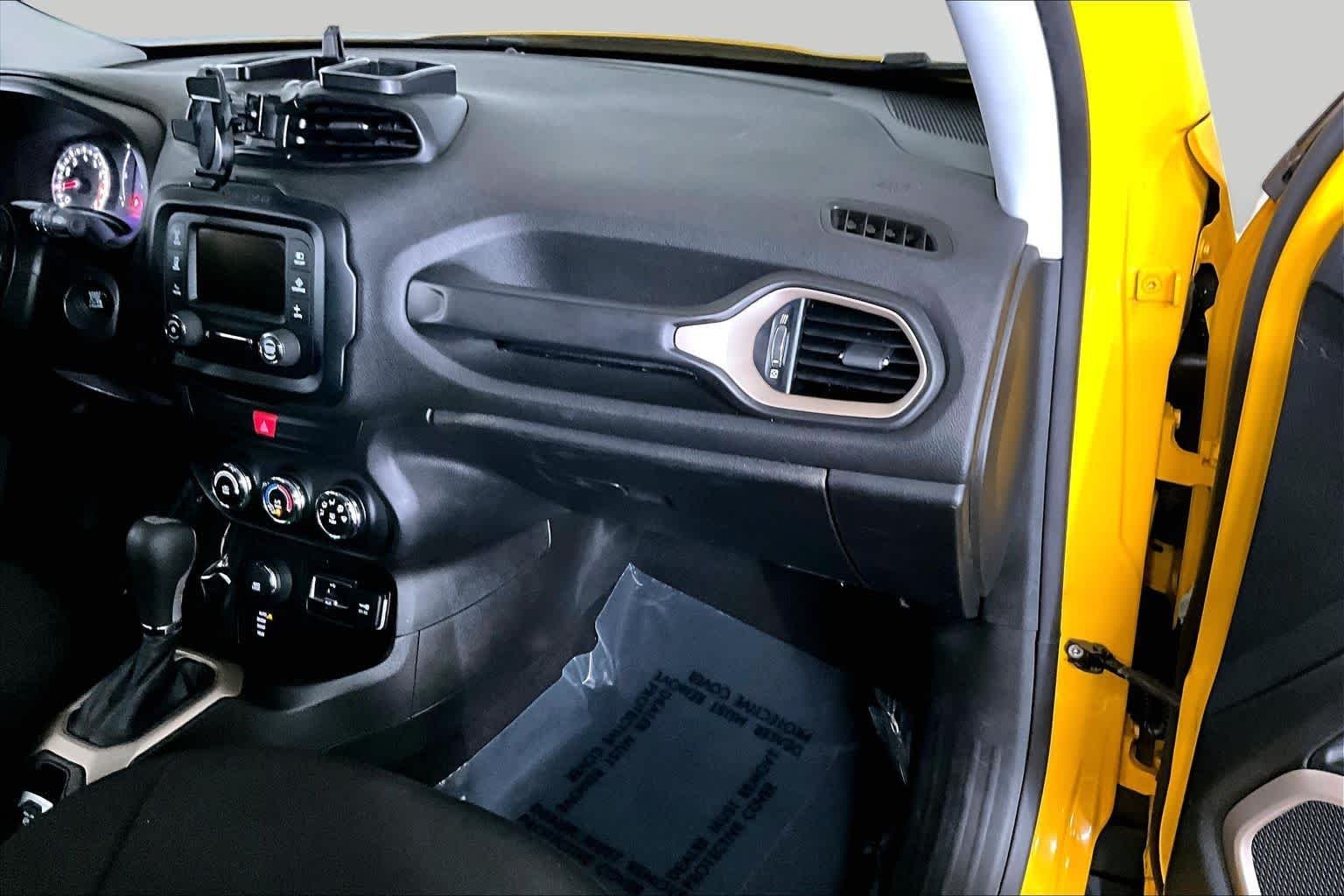 Used 2017 Solar Yellow Jeep Sport image 18