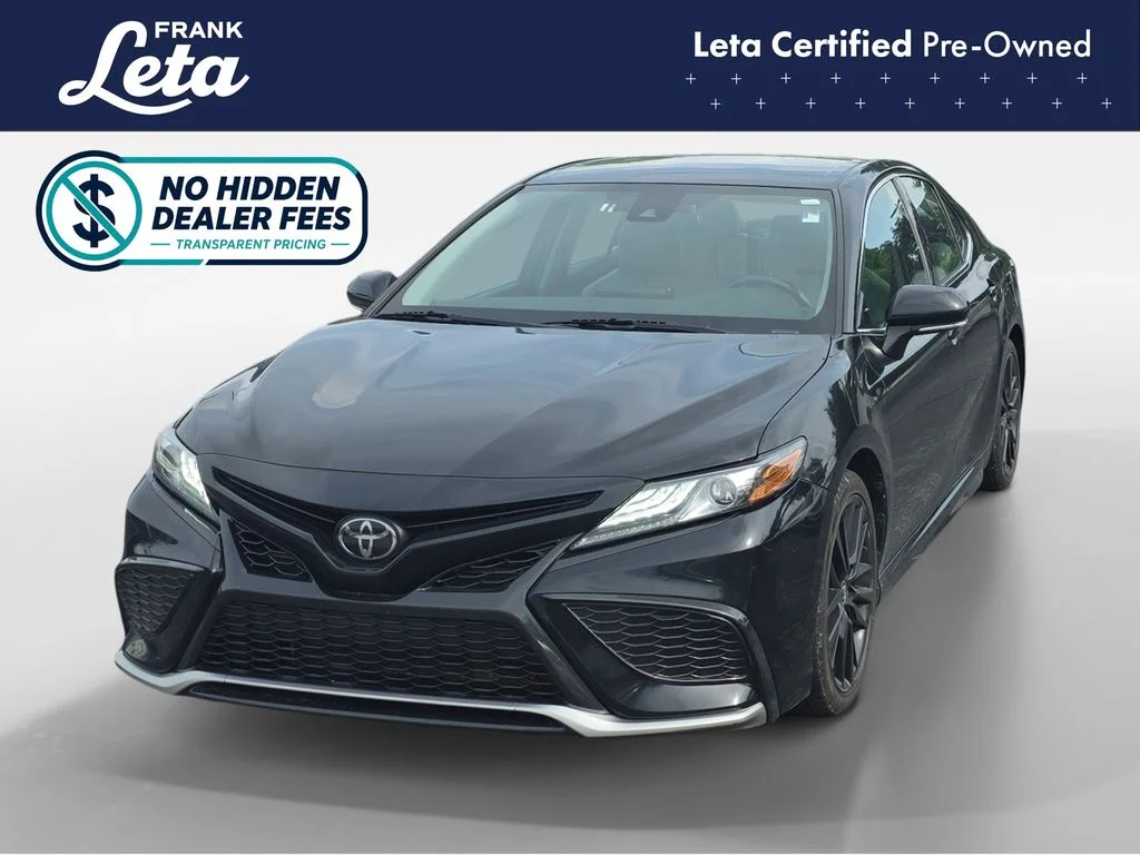 Used 2023 Black Toyota XSE image 1