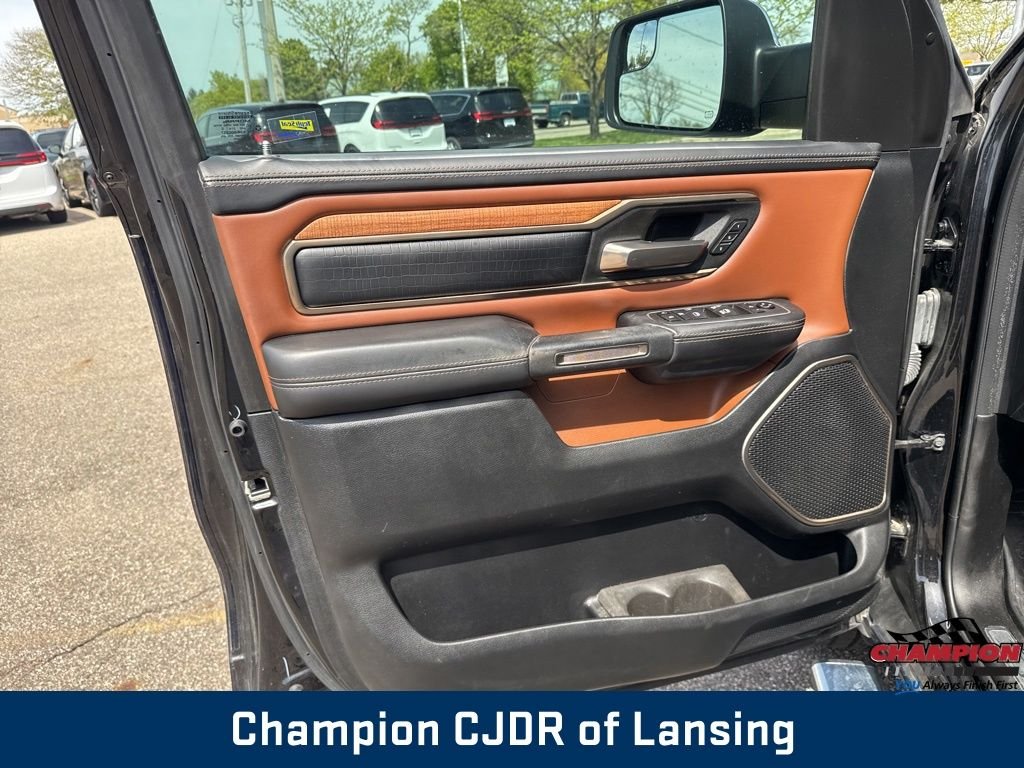 Used 2021 Diamond Black Ram Limited Longhorn image 15