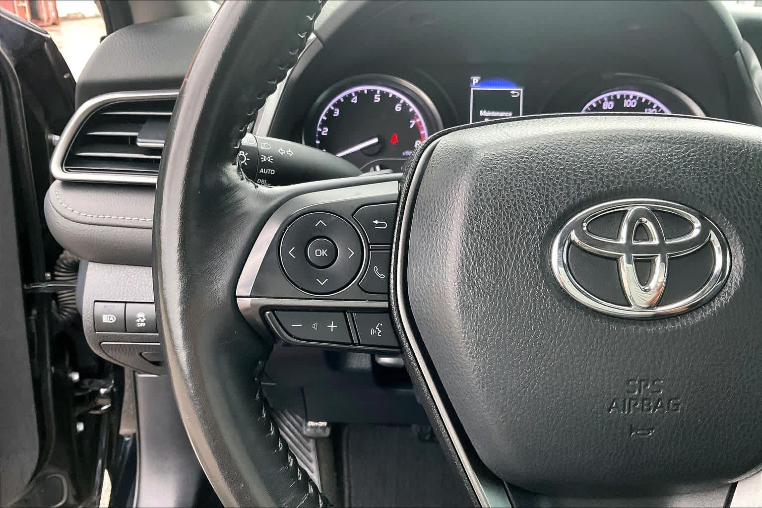 Used 2024 Midnight Black Metallic Toyota SE Nightshade image 22