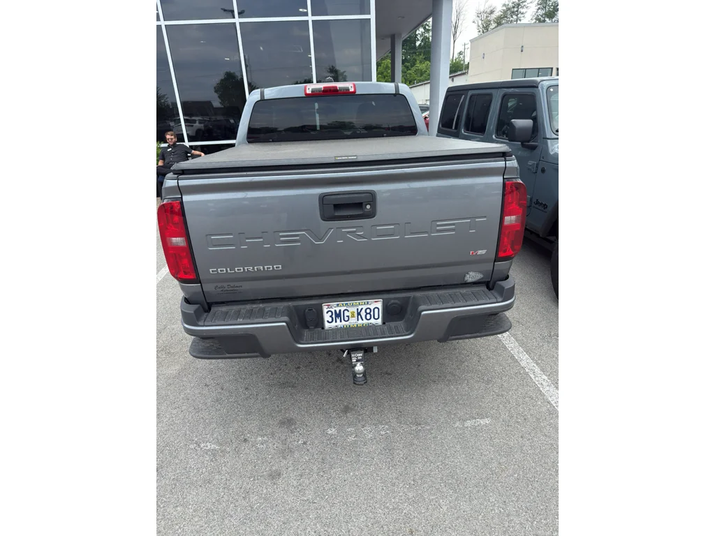 Used 2022 Satin Steel Metallic Chevrolet 4WD Work Truck image 8