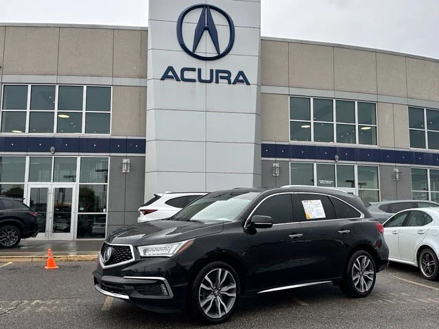 Used 2019 Majestic Black Pearl Acura 3.5L Advance Package image 1