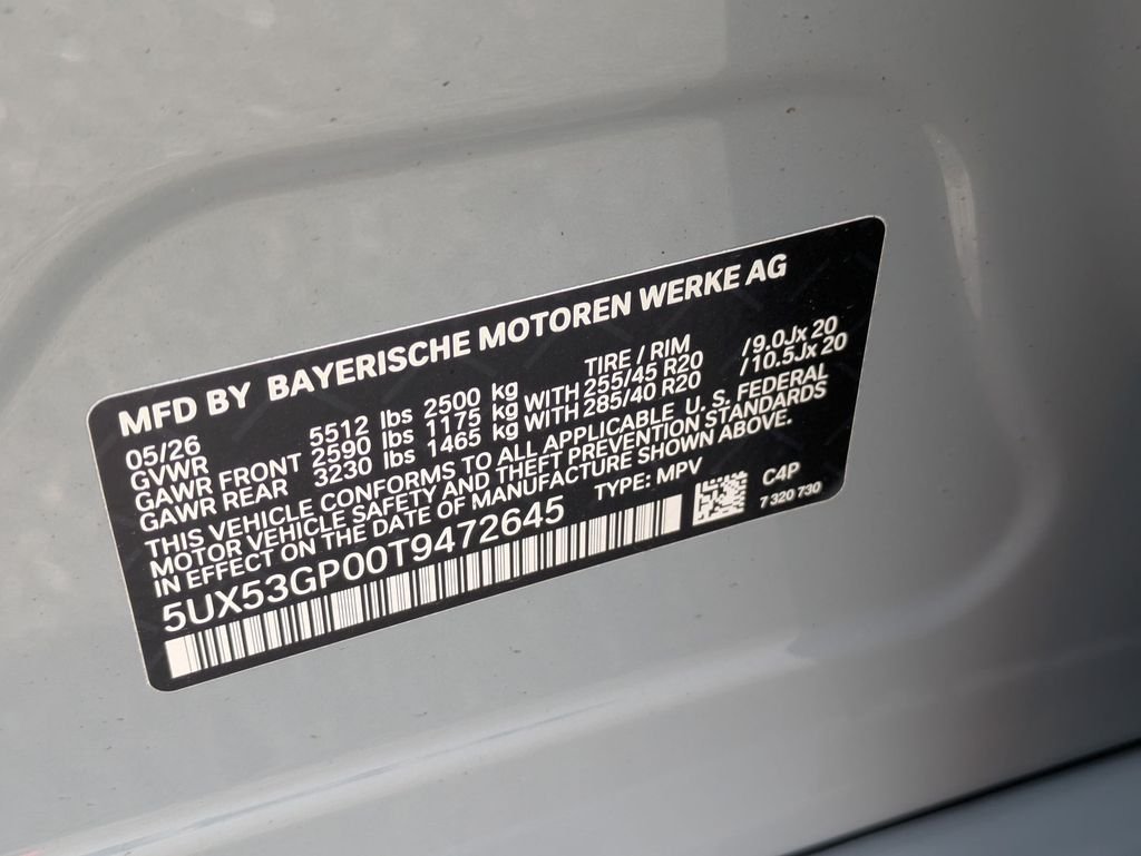 New 2026 Brooklyn Grey Metallic BMW 30 xDrive image 26