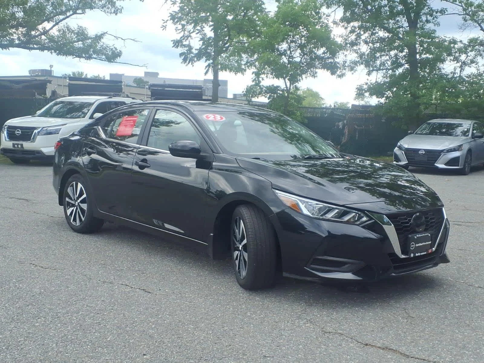 Certified Used 2023 Super Black Nissan SV image 3