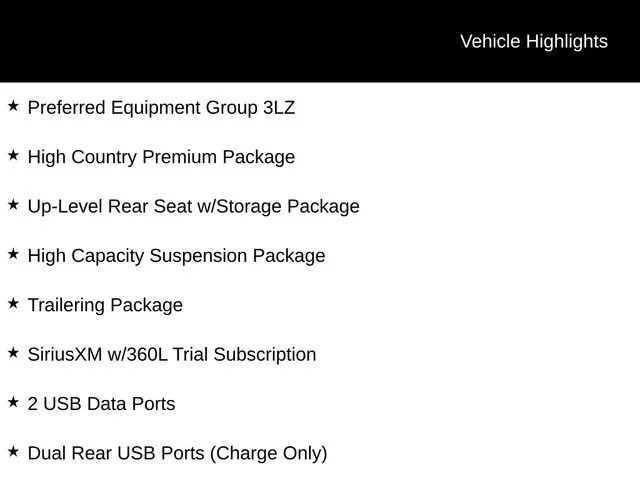 Certified Used 2025 Sterling Gray Metallic Chevrolet High Country image 12
