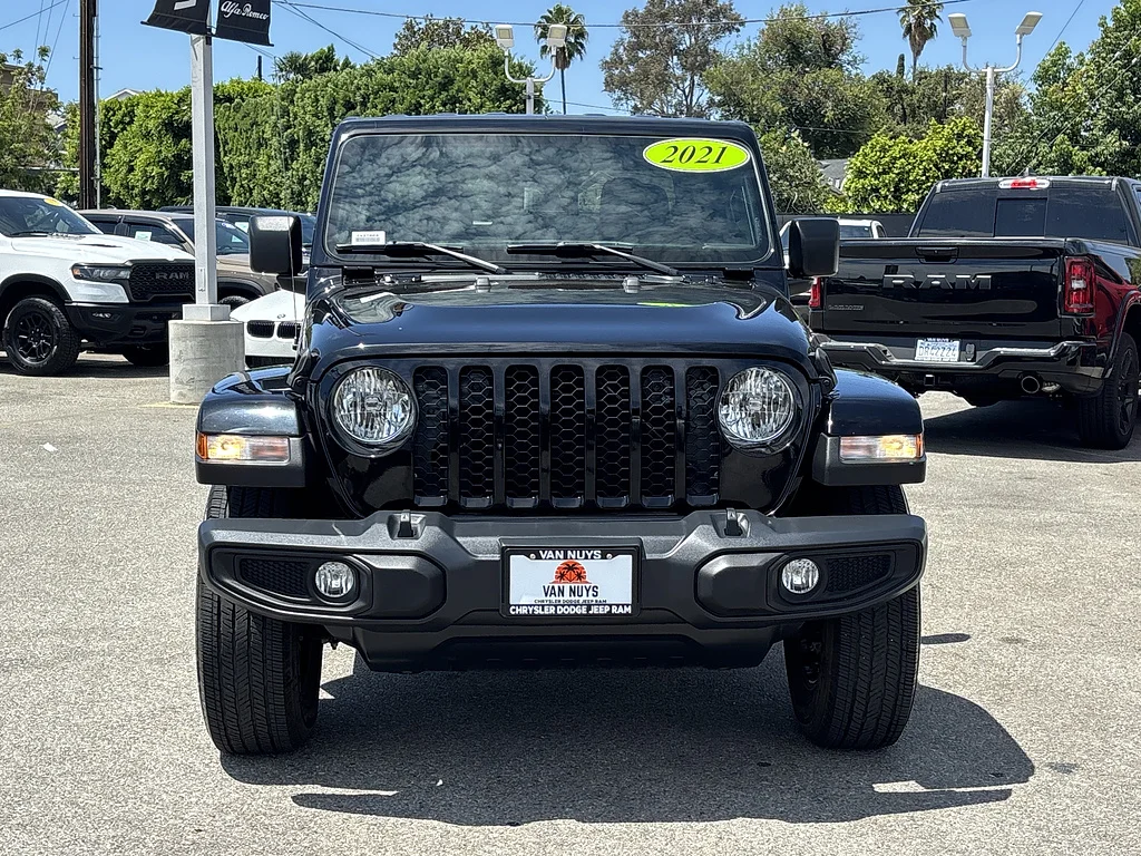 Used 2021 Black Clear Coat JEEP Willys image 6