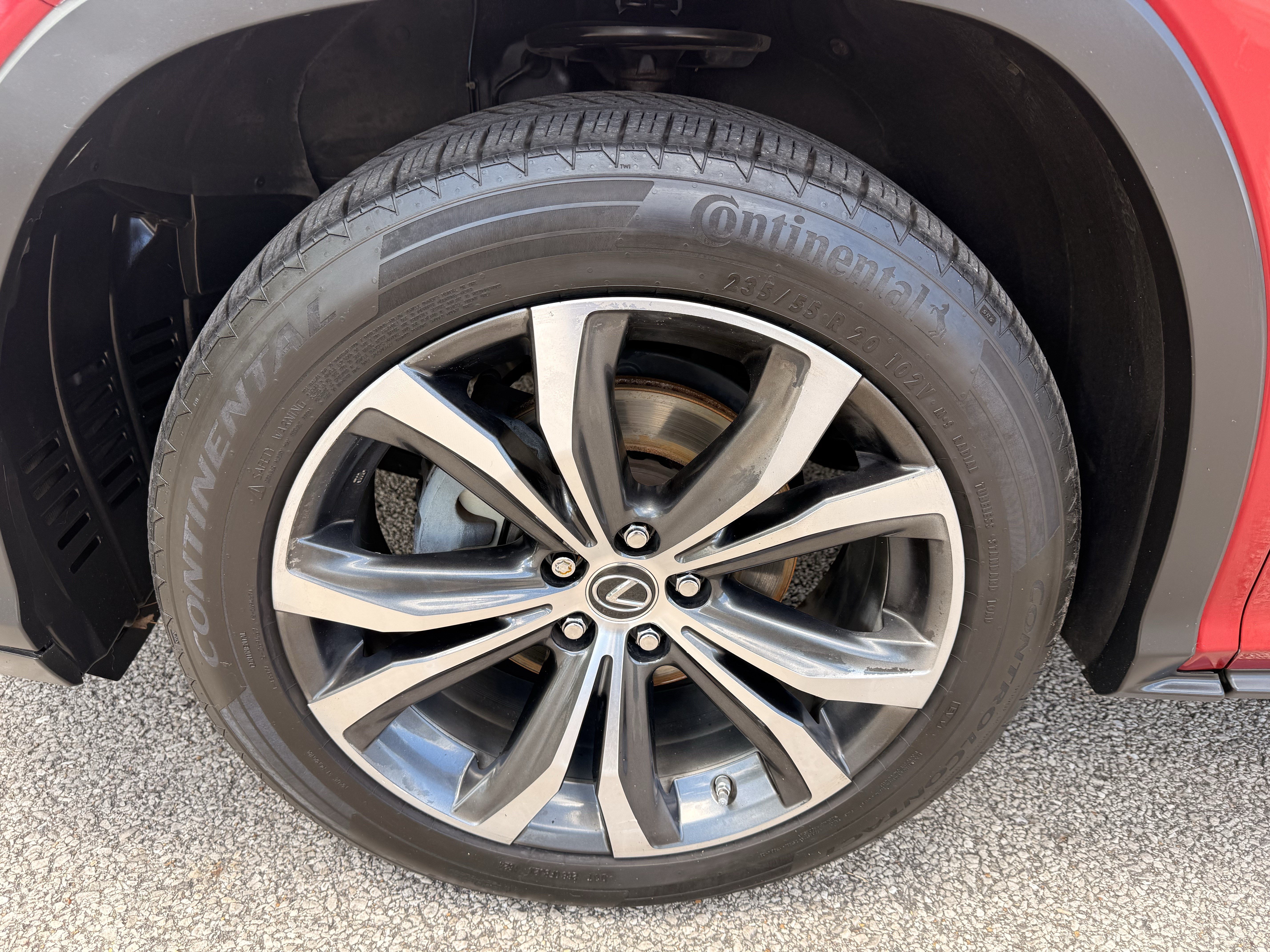 Used 2018 Red Lexus RX 350L Luxury image 11