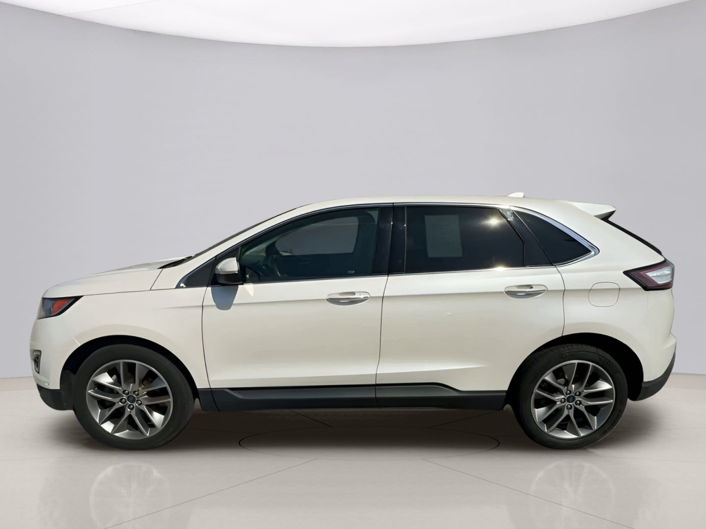 Used 2015 White Ford TITANIUM image 4