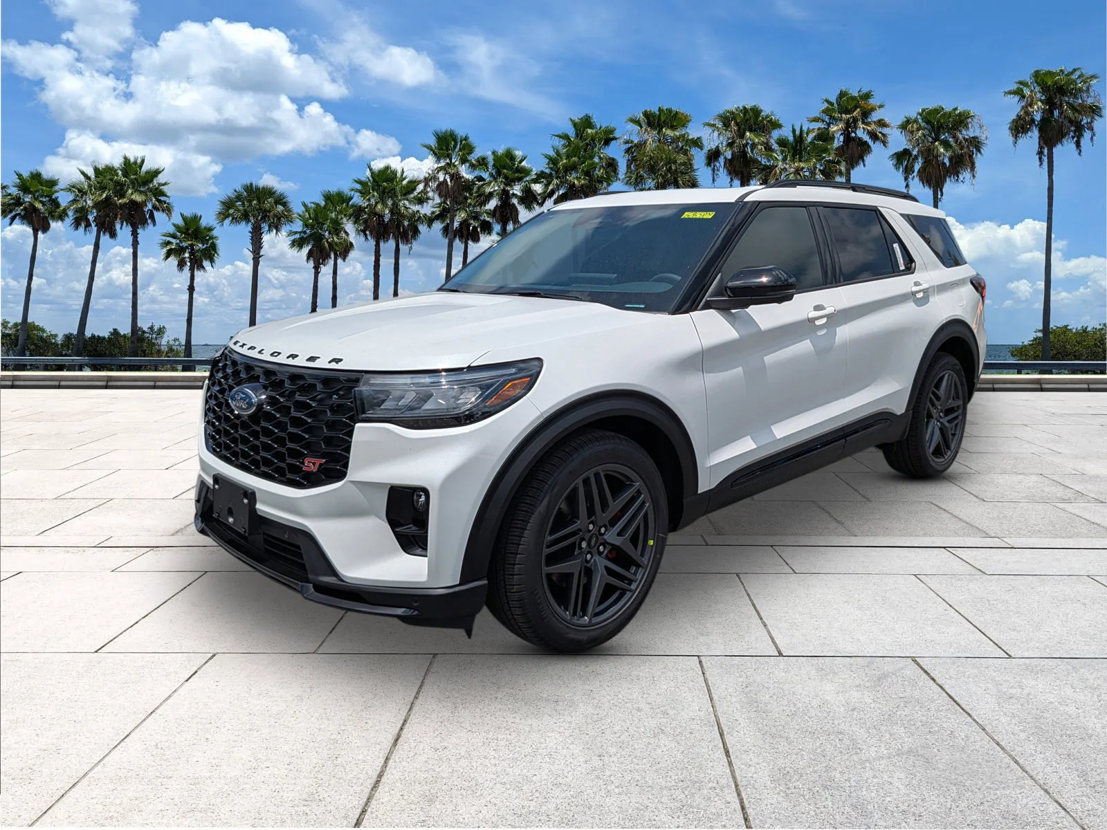 New 2026 Star White Metallic Tri-Coat Ford ST image 3