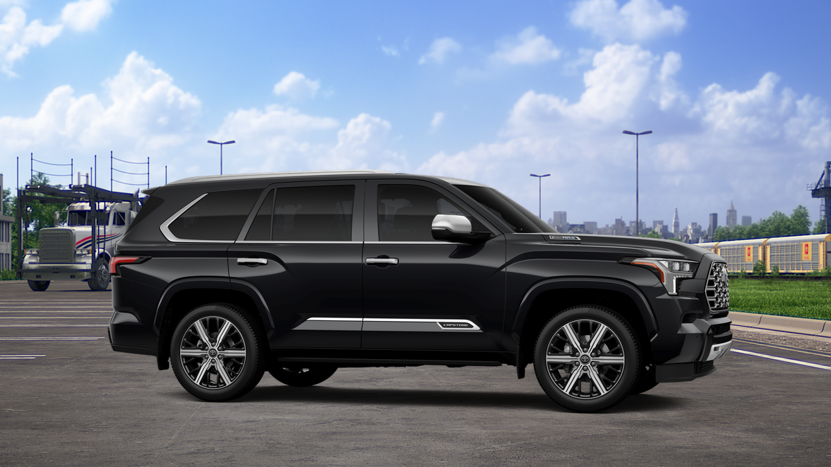 New 2026 Midnight Black Metallic Toyota Capstone image 13