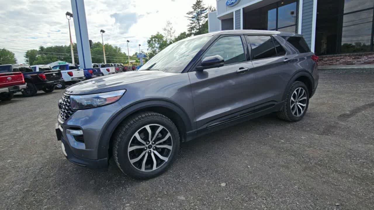 Used 2021 Carbonized Gray Metallic Ford ST image 5