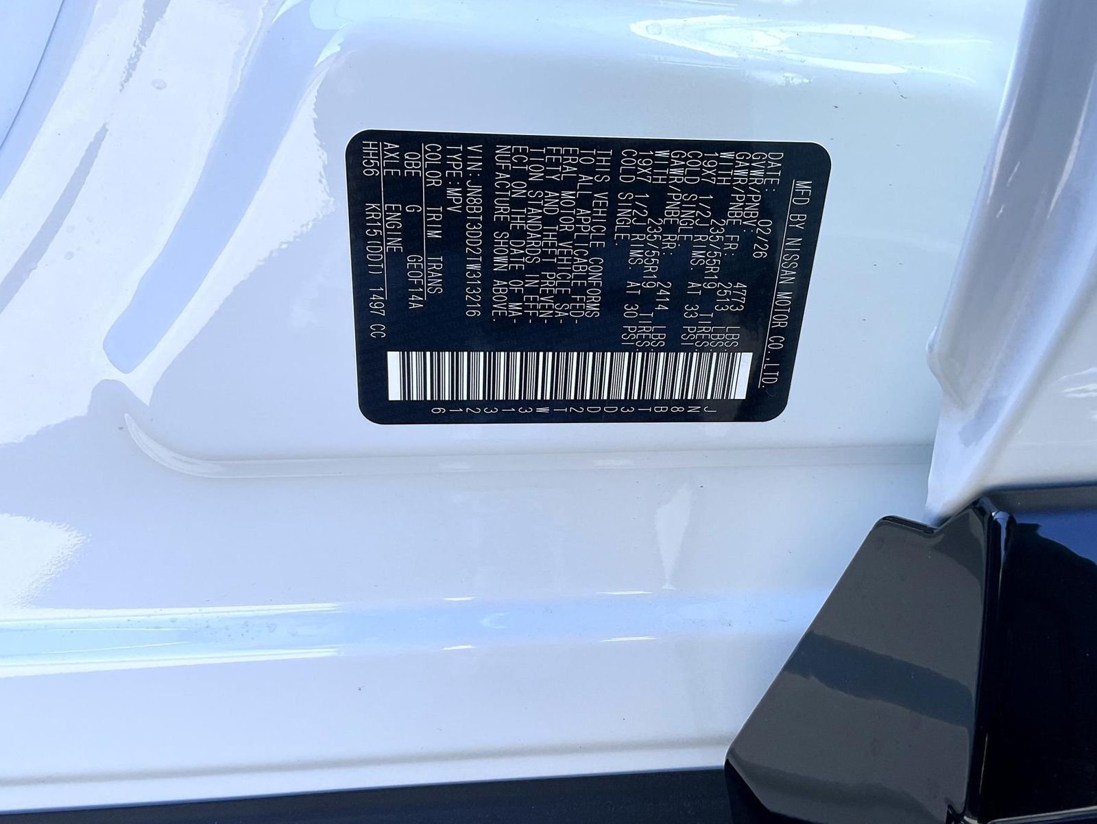 New 2026 Everest White Pearl TriCoat Nissan Platinum image 25