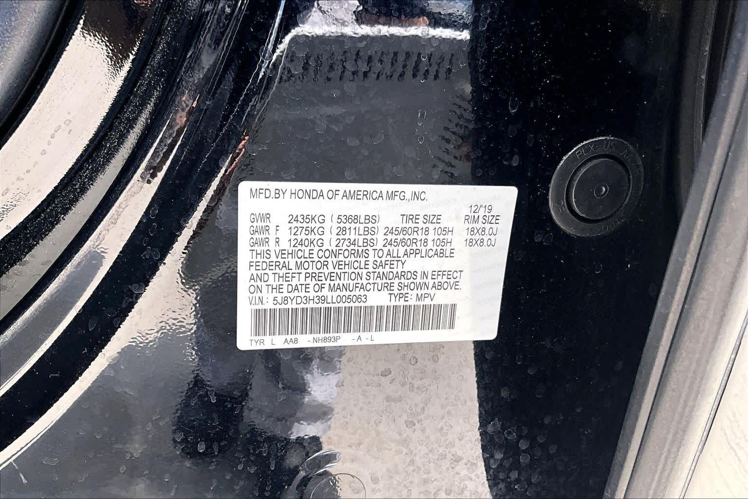 Used 2020 Majestic Black Pearl Acura  image 33