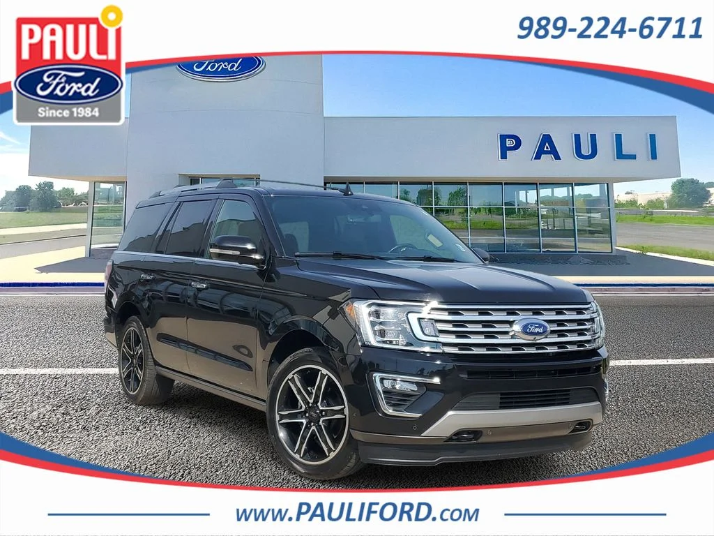 Certified Used 2021 Agate Black Metallic Ford Limited image 1