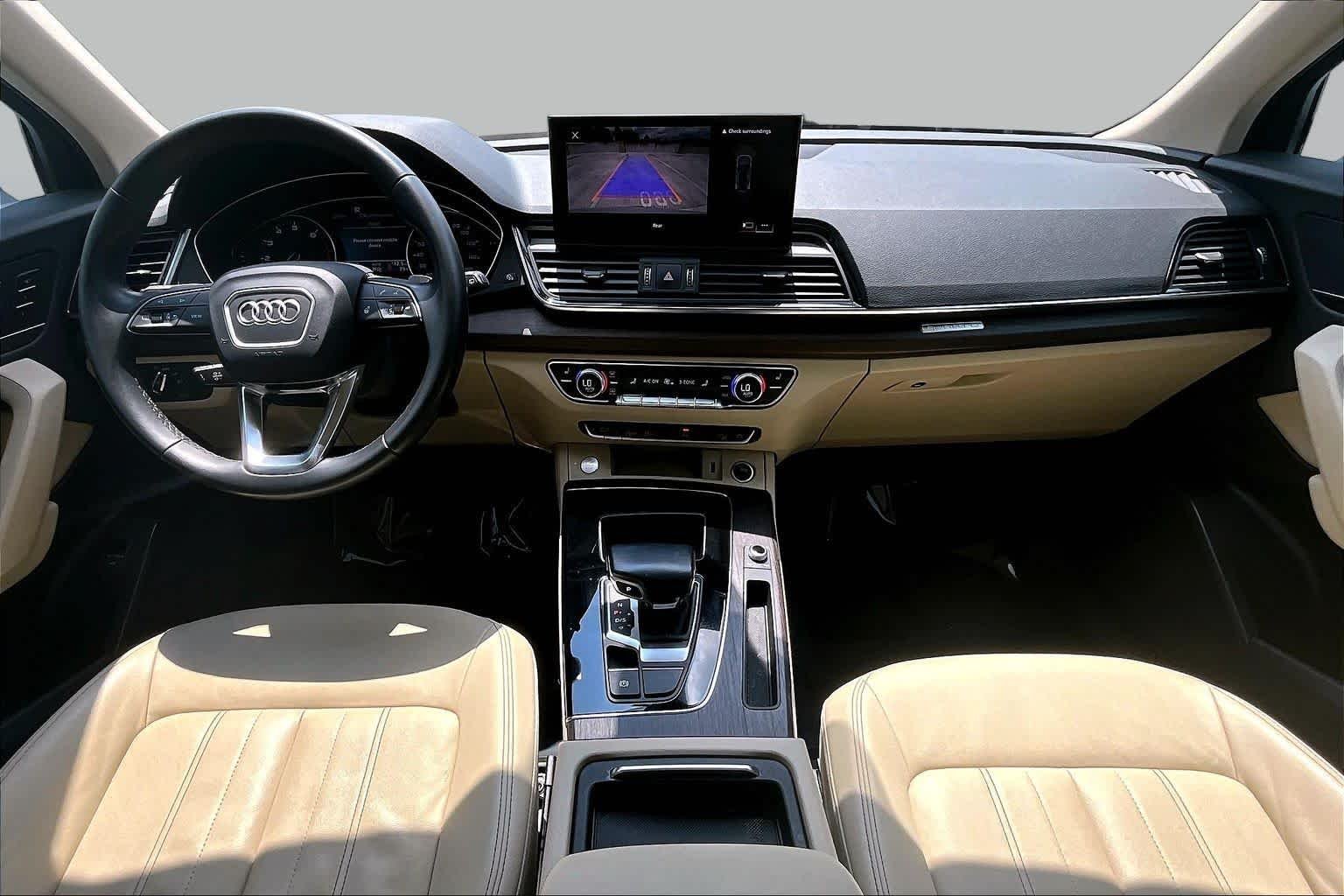 Used 2022 Glacier White Metallic Audi Premium image 16