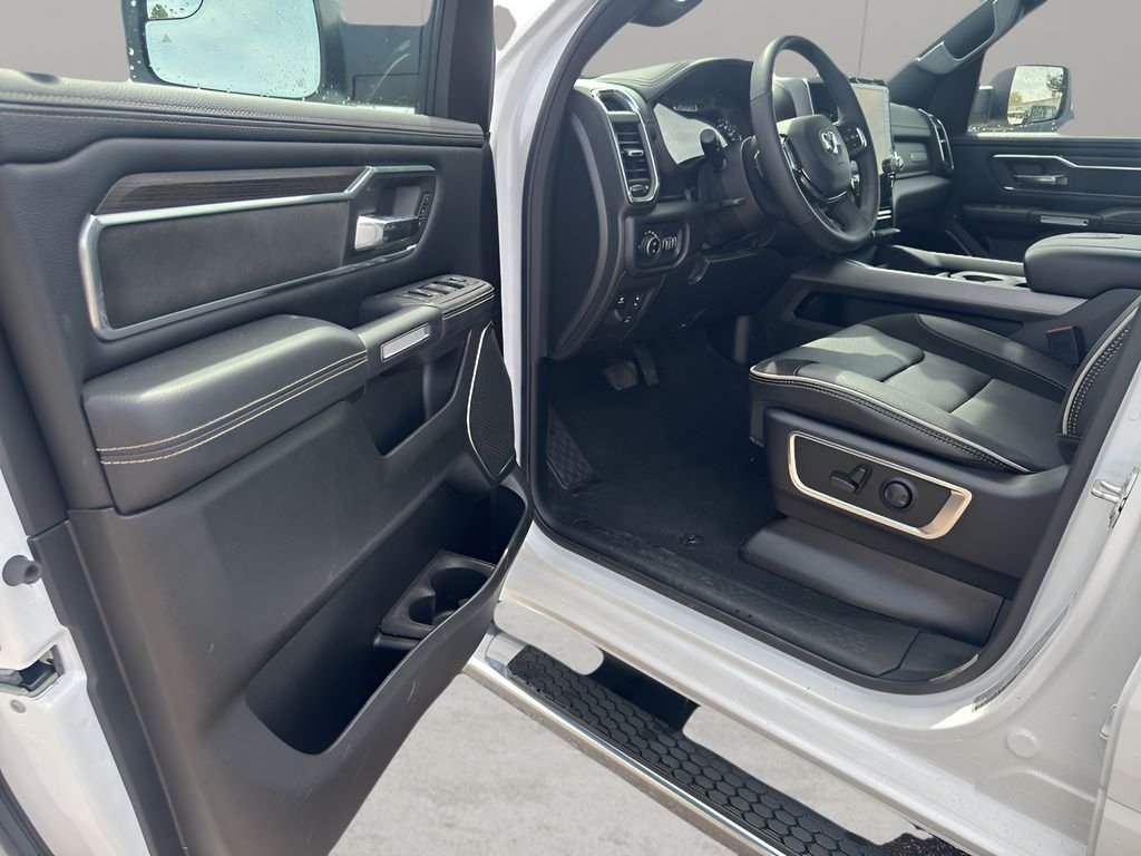 Used 2025 Bright White Clearcoat Ram Laramie image 11